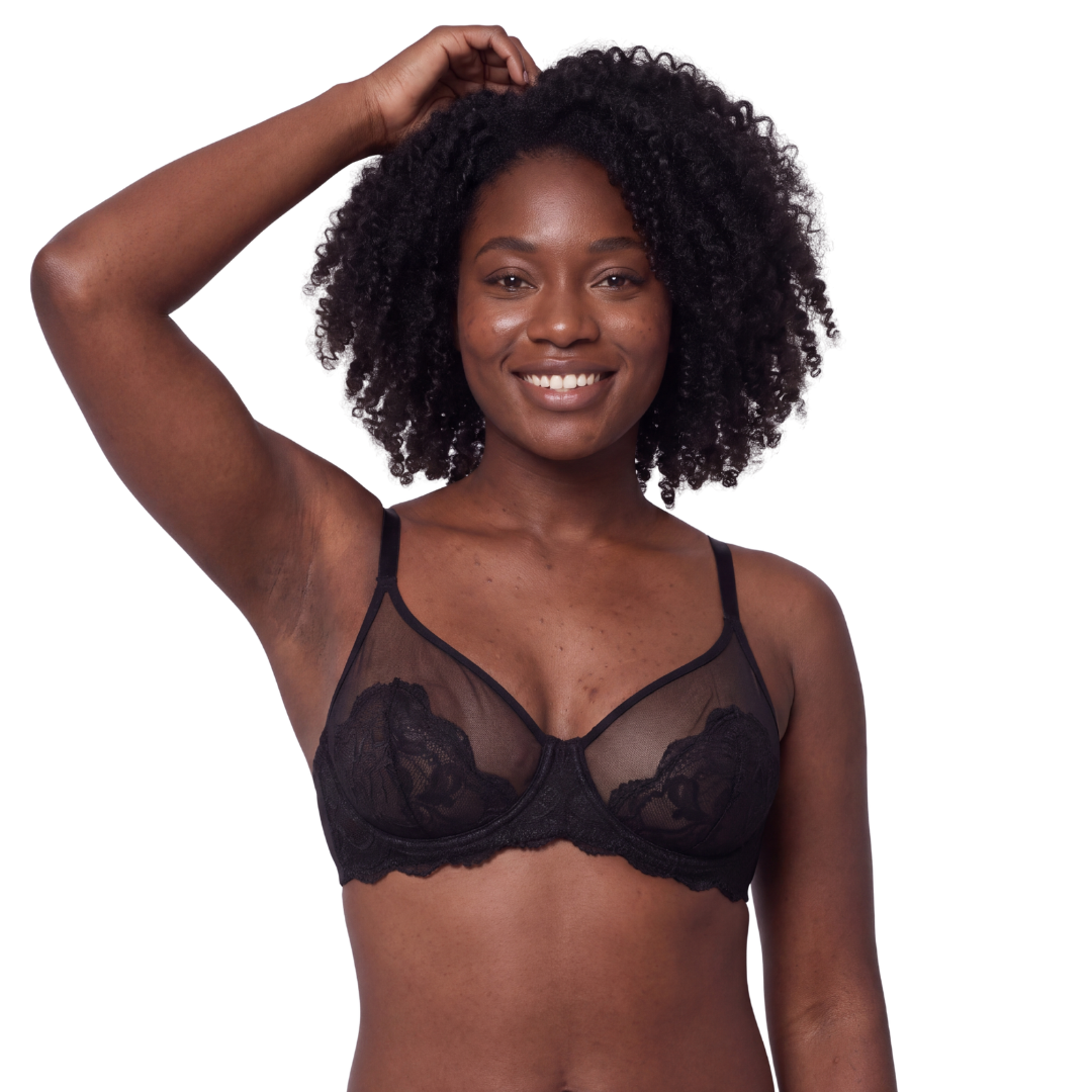 Siléor™ Soutien-gorge Résille Fleurie