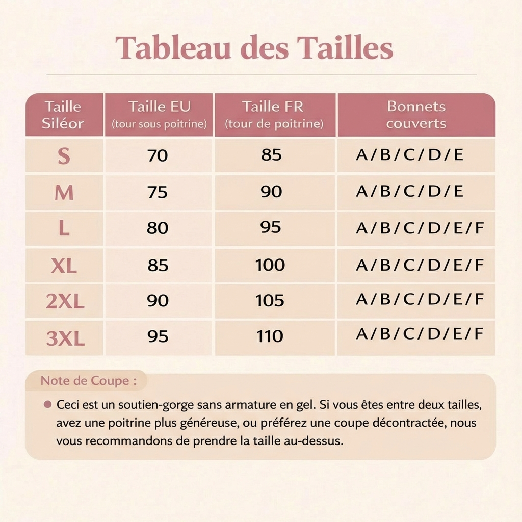 Siléor™ Soutien-Gorge Seconde Peau