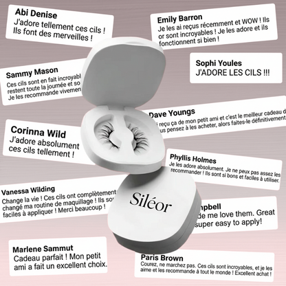 Siléor™ Cils Magnétiques Sans Colle
